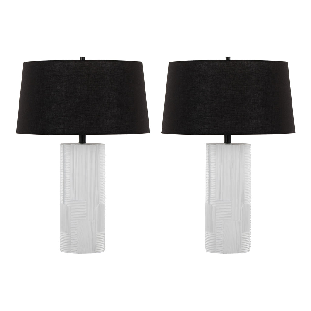 Petra 26" Contemporary Polyresin Table Lamp