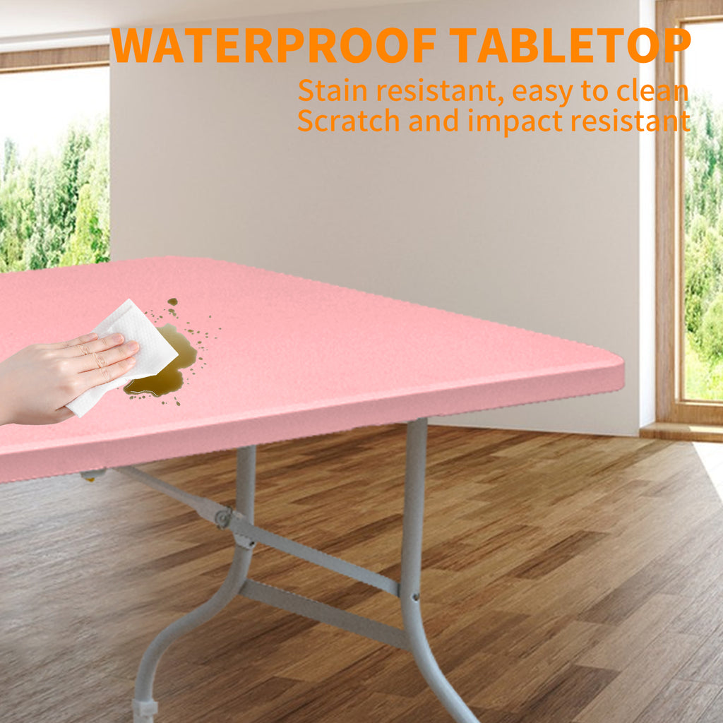 8ft Foldable Outdoor Table