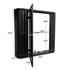 Wall-Mounted Bathroom Cabinet with Mirror