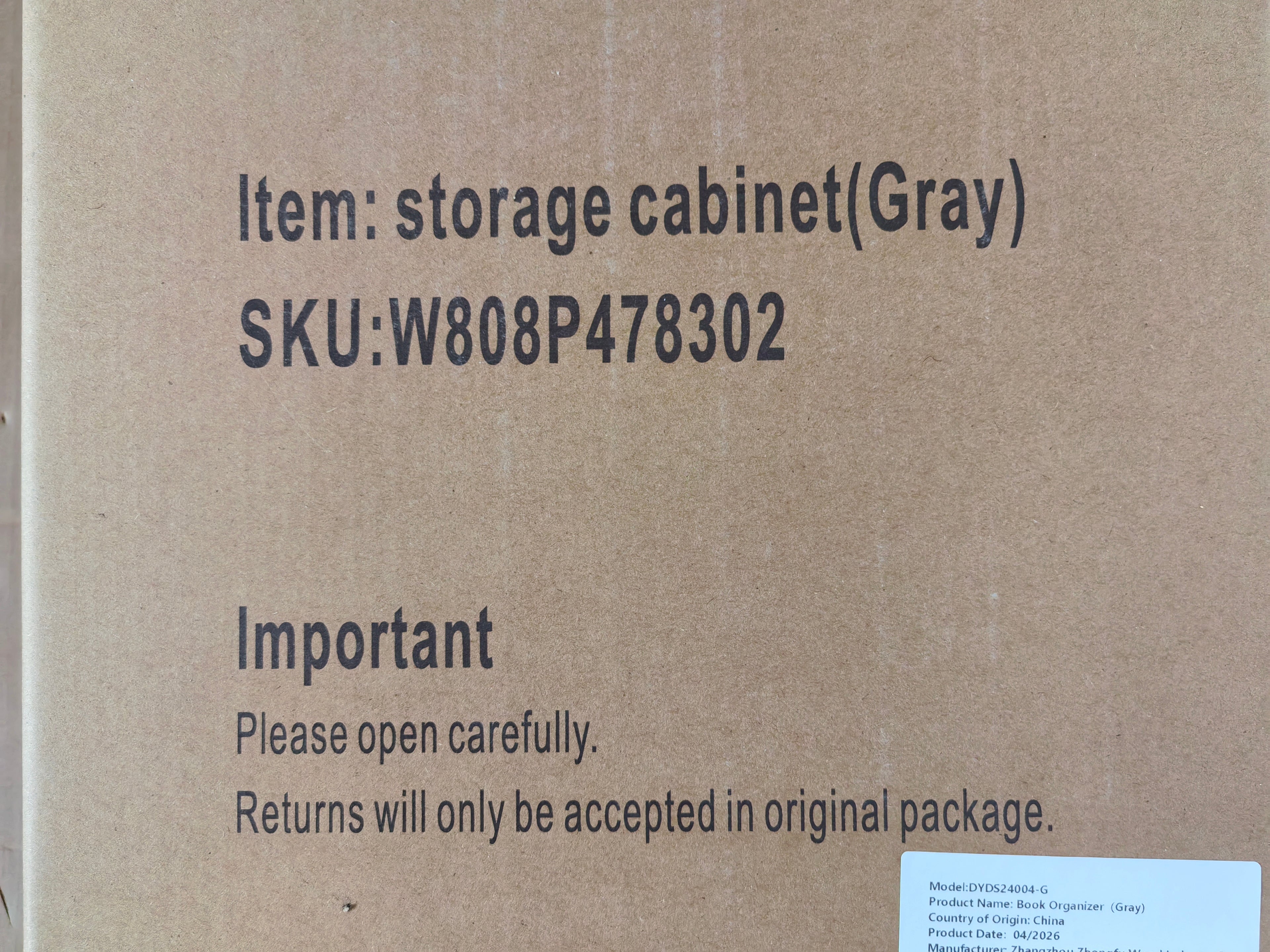 Book Organizer, Toy Storage Cabinet Organizer