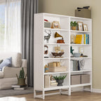 70.87" 5-Tier Heavy Duty Library Bookshelf