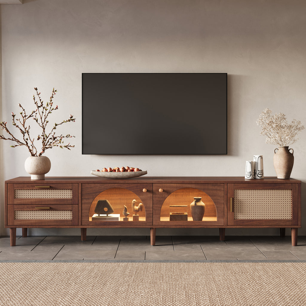 86 Inch TV Stand for TVs Up to 90"
