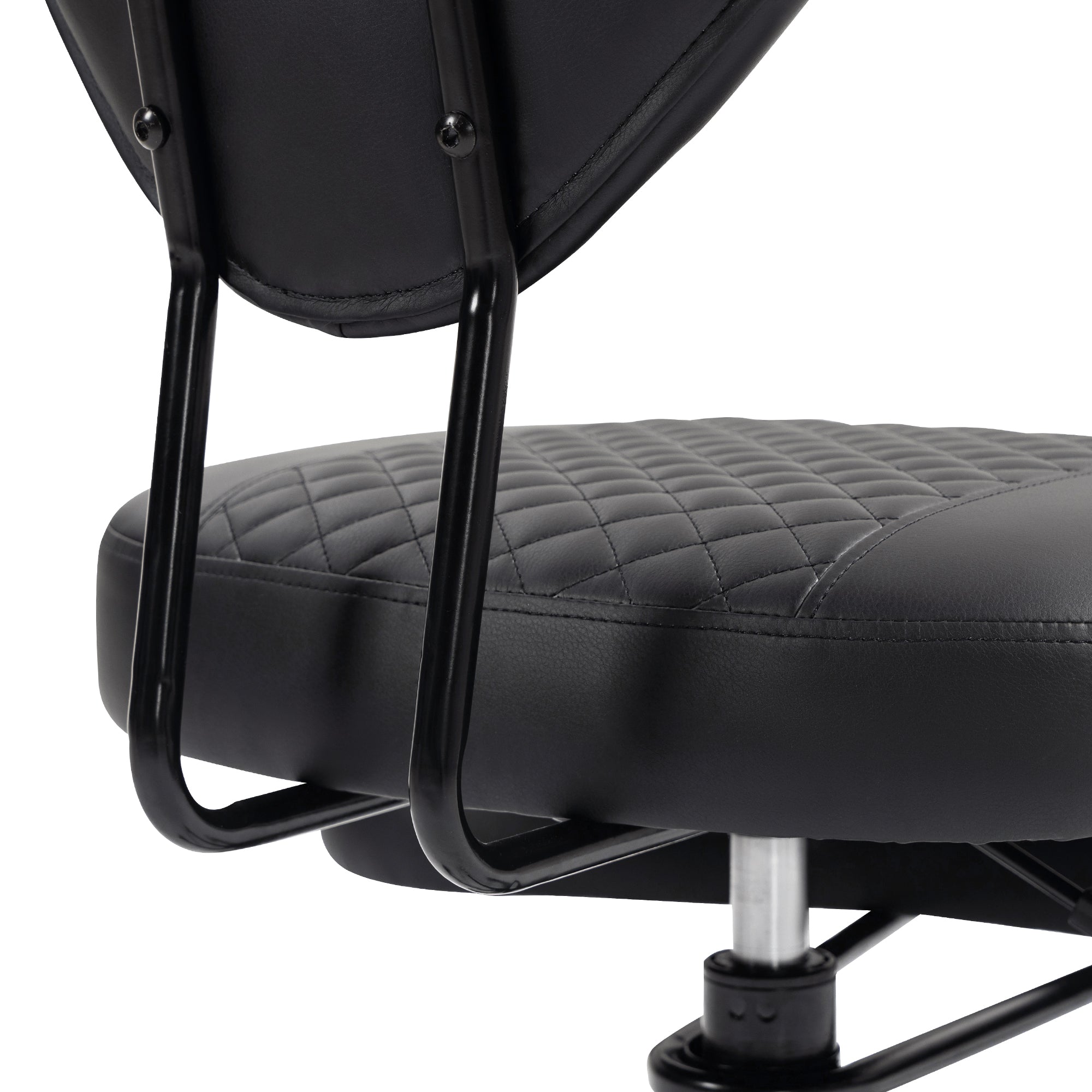 Upgraded Ergonomic Cross Legged Swivel Chair