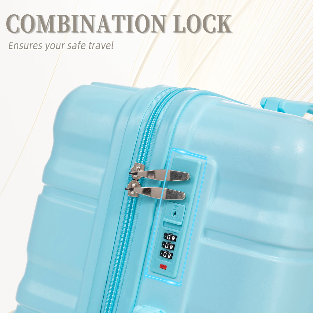 HIFINE TOURIST 3 Pcs Set ABS Spinner Wheel Luggage