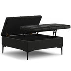Laura Lift Top Storage Ottoman