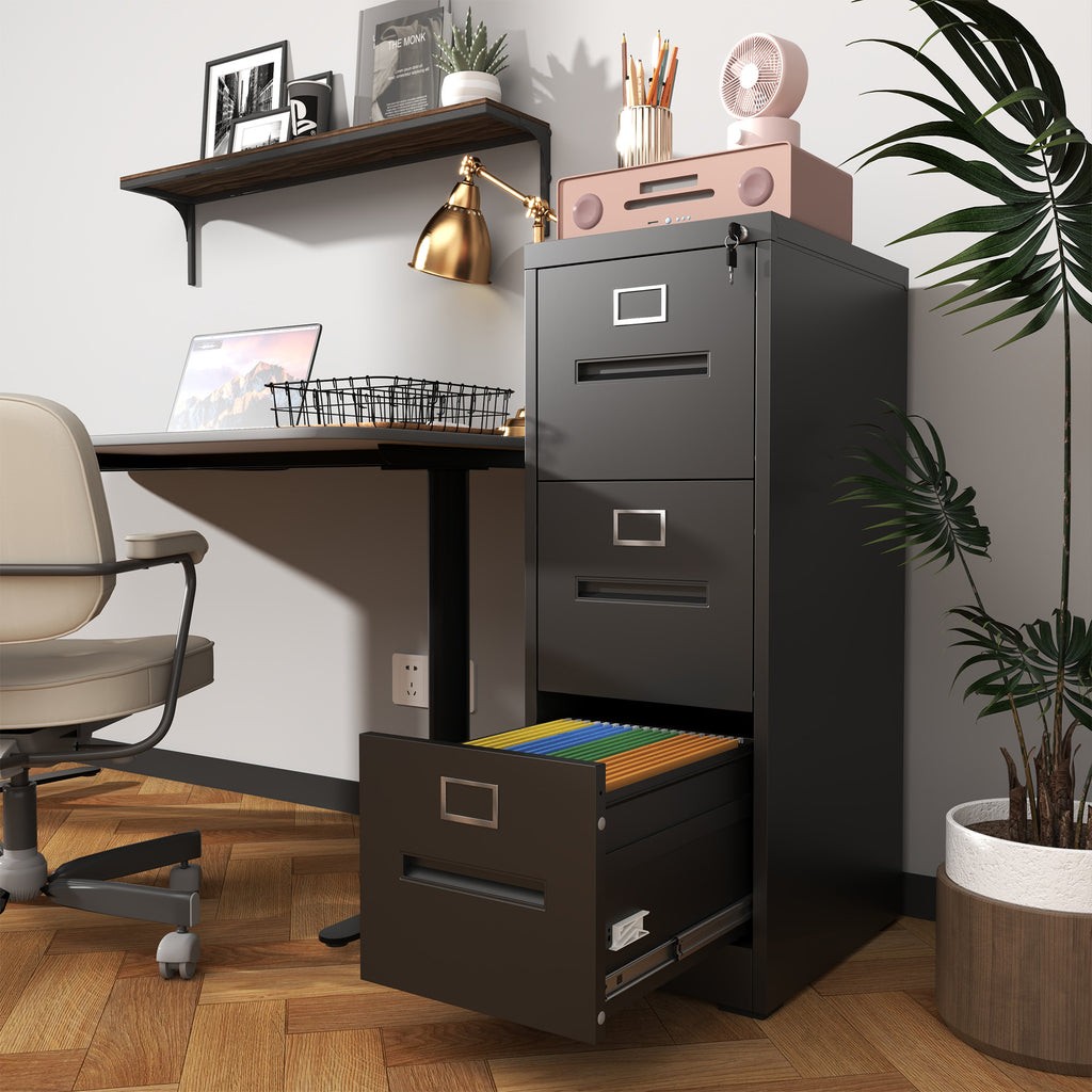 3 Drawer File Cabinet with Lock
