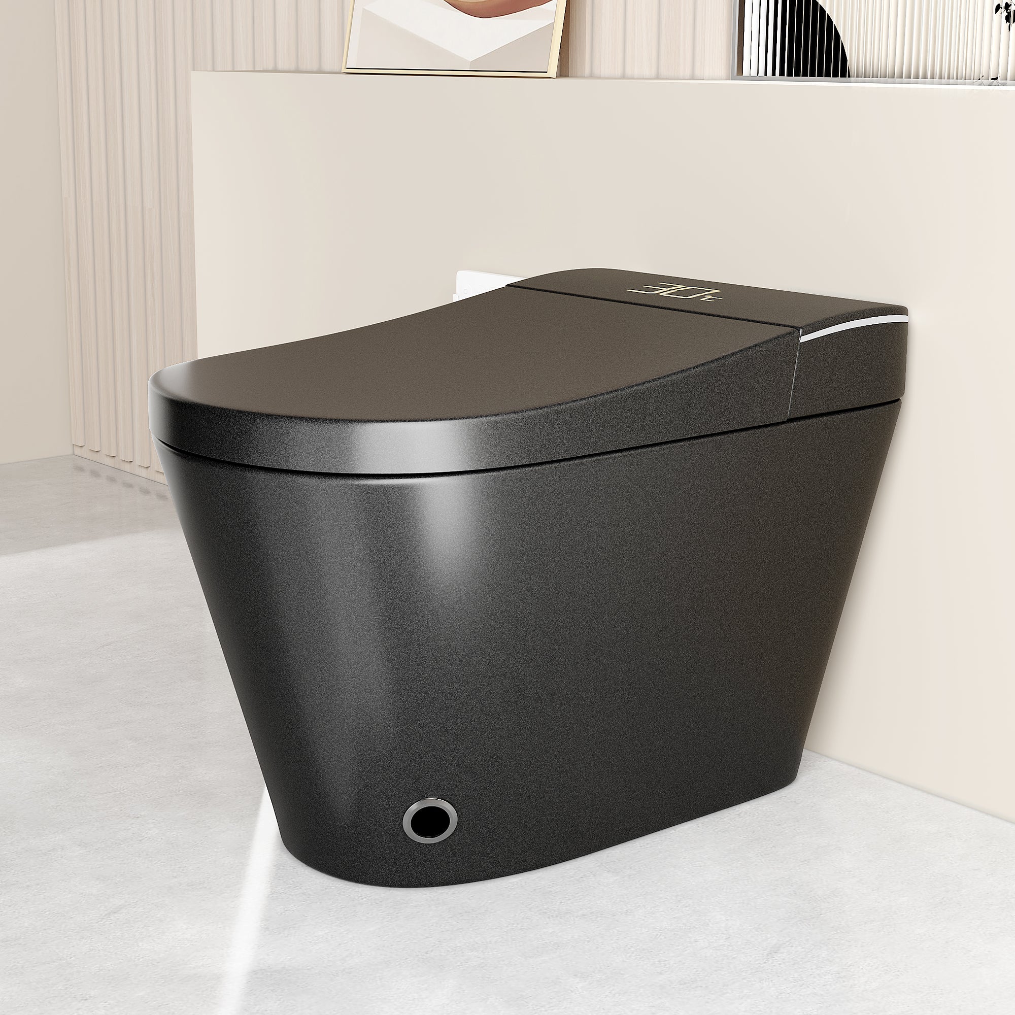 Unique Smart Toile with Built-In Bidet and Intelligent Features