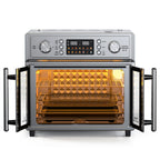 PlumChef 26QT Large Capacity French Double-Door Air Fryer Convection Toaster Oven