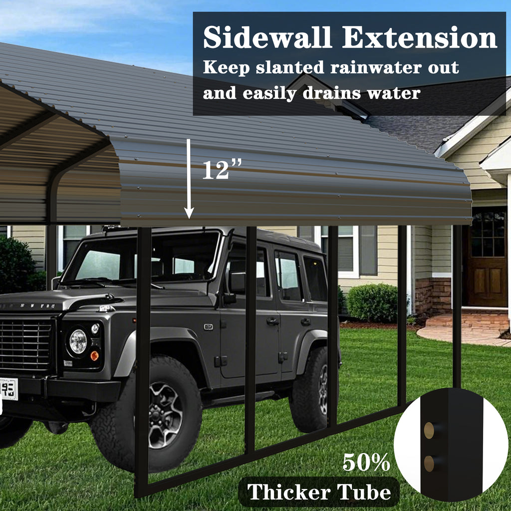 Heavy Duty Carport 20x20 Shelter