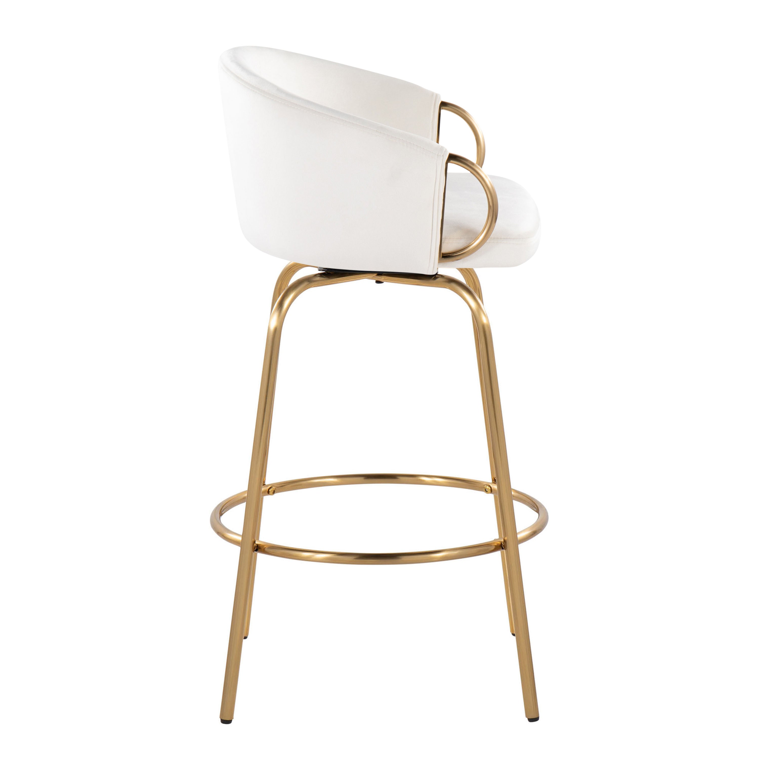 26" Contemporary Counter Stool with Swivel