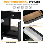 30-Inch Bathroom Vanity with Ceramic Sink and Ample Storage