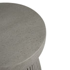 Outdoor Lightweight Concrete Side Table