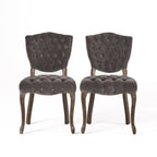 KD Tufted Chair Set of 2