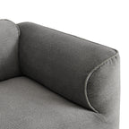 U_Style Luxury Living Room Double-Needle Cut Velvet Sofa