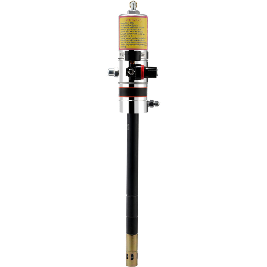 VEVOR Grease Pump, 50:1 Pressure Ratio Air Operated with Hose and Gun