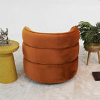 Walden Swivel Chair - Burnt