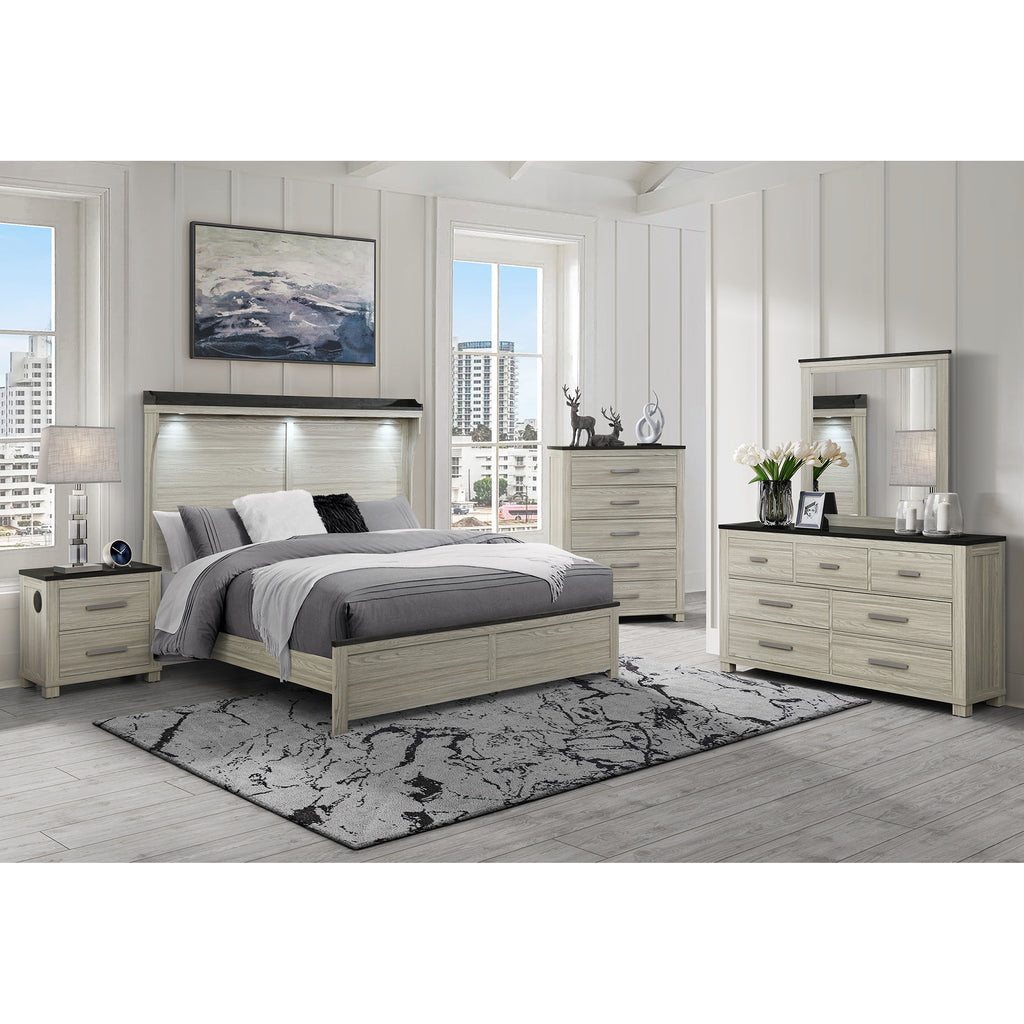 Augusta Low Profile Bed
