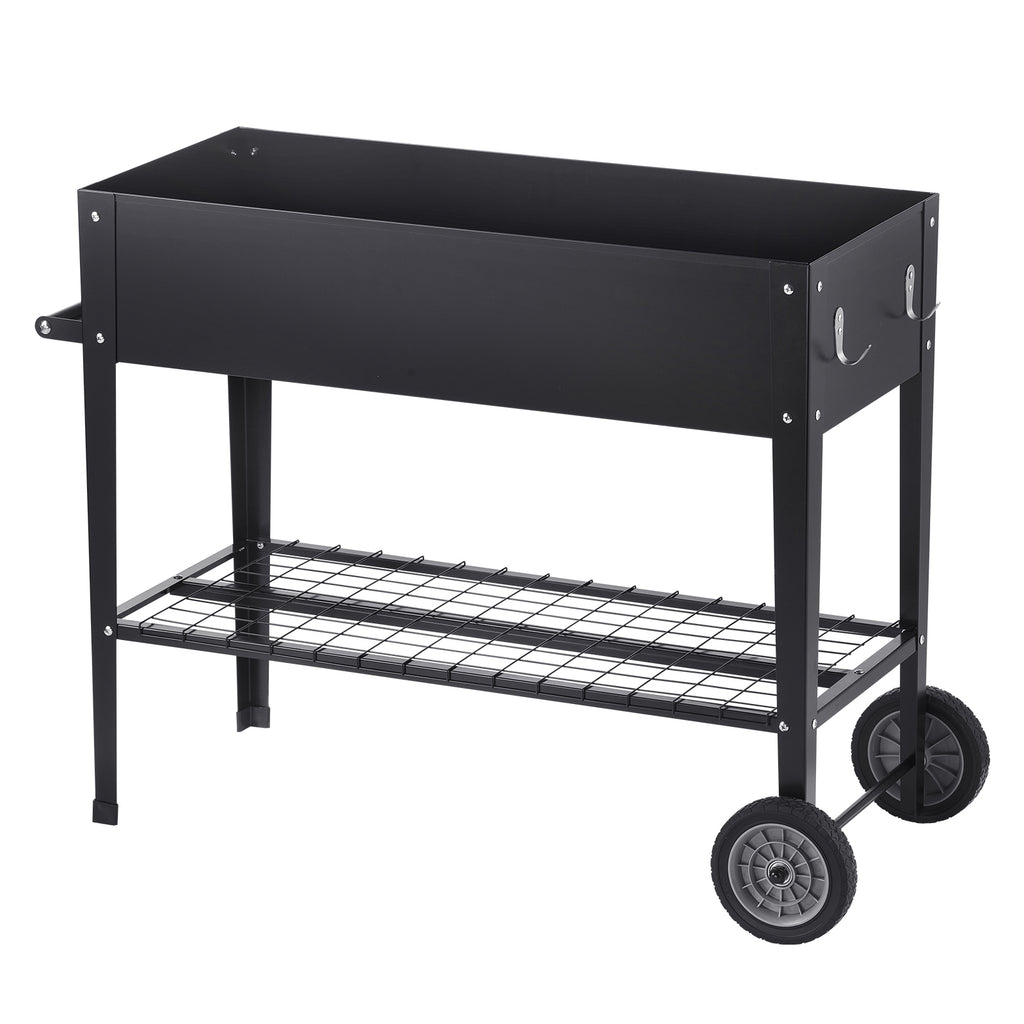 Raised Garden Bed - Galvanized Metal Planter Box