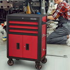 28 Inch 3-Drawer Rolling Tool Chest with Wheels