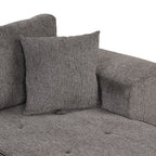 104.5" Modern L-Shape 3 Seat Reversible Sectional Couch