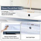 30'' Bathroom Vanity with Ceramic Sink