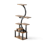 8-Tiered Indoor Plant Stand with Grow Lights