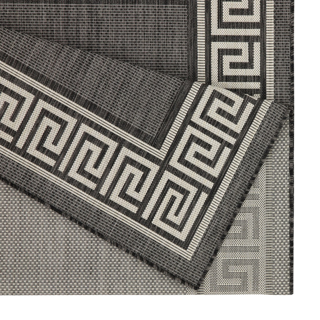 Sunshine GC_HAR2002 Anthracite Indoor/Outdoor Area Rug