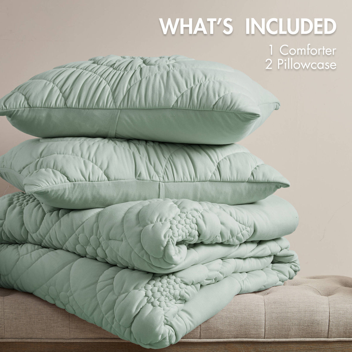 3-Piece King Comforter Set