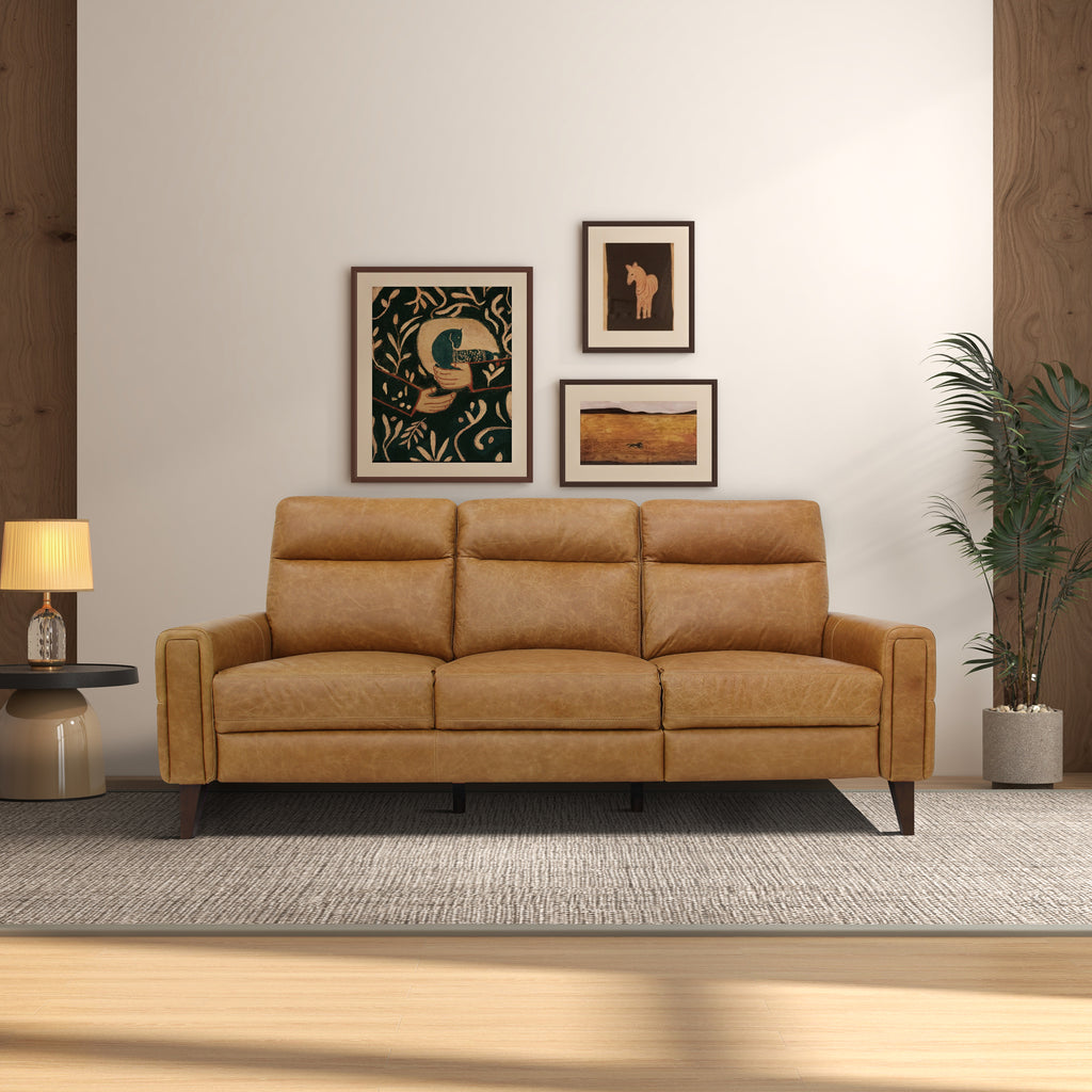 Elliot Incliner Sofa Left - Waxy