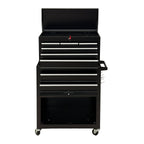 8-Drawer High-Capacity Rolling Tool Chest, Black