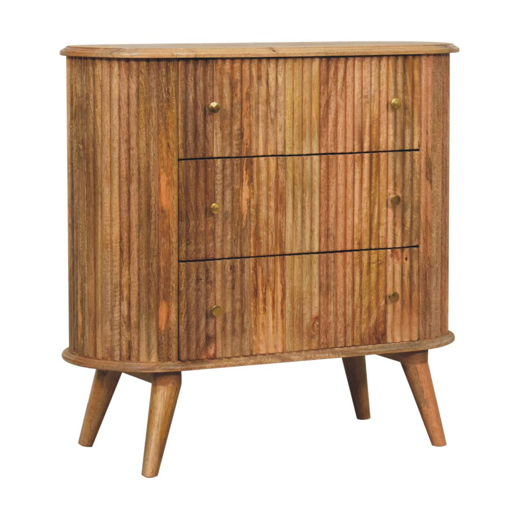 Soba Nordic Chest, 3-Drawers, Nordic Legs