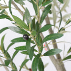 8FT Artificial Olive Tree With Decorative Planter