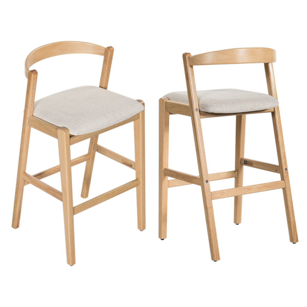 Balmain Indoor Rubberwood Barstool