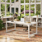 63" Executive Desk - Large Modern Office Computer Workstation