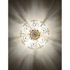 Gold Flush Mount Ceiling Light