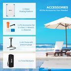 Outsunny Water Inflatable Floating Dock
