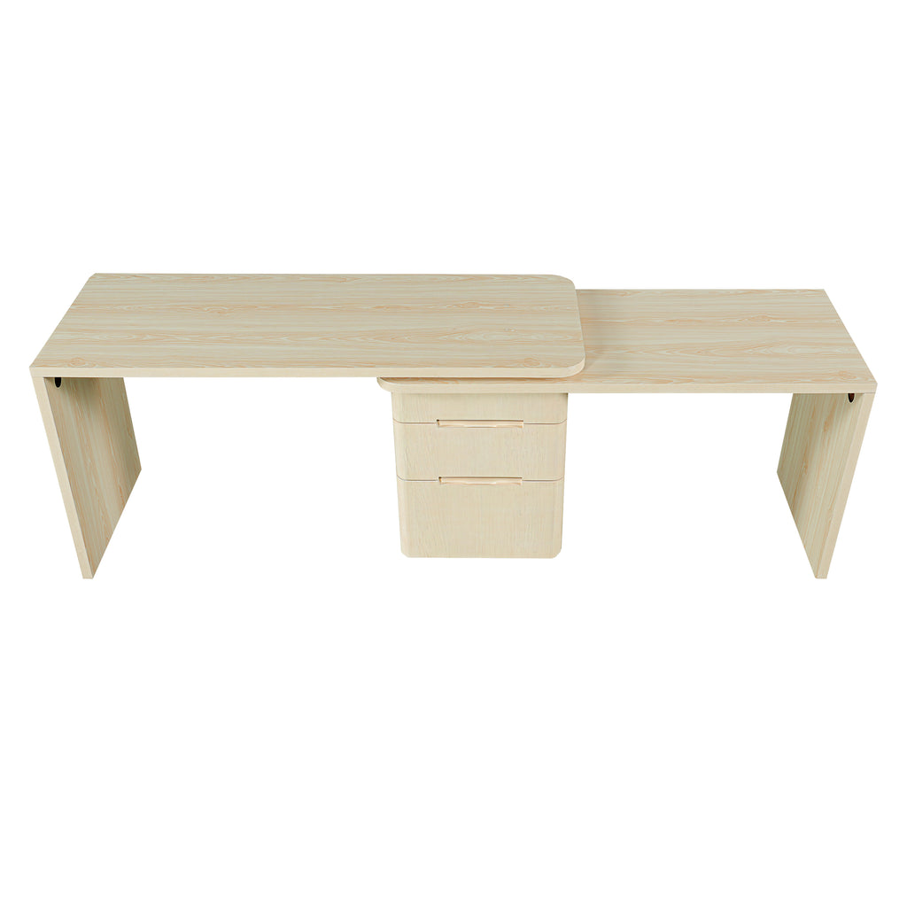 90" Modern L Shaped Desk
