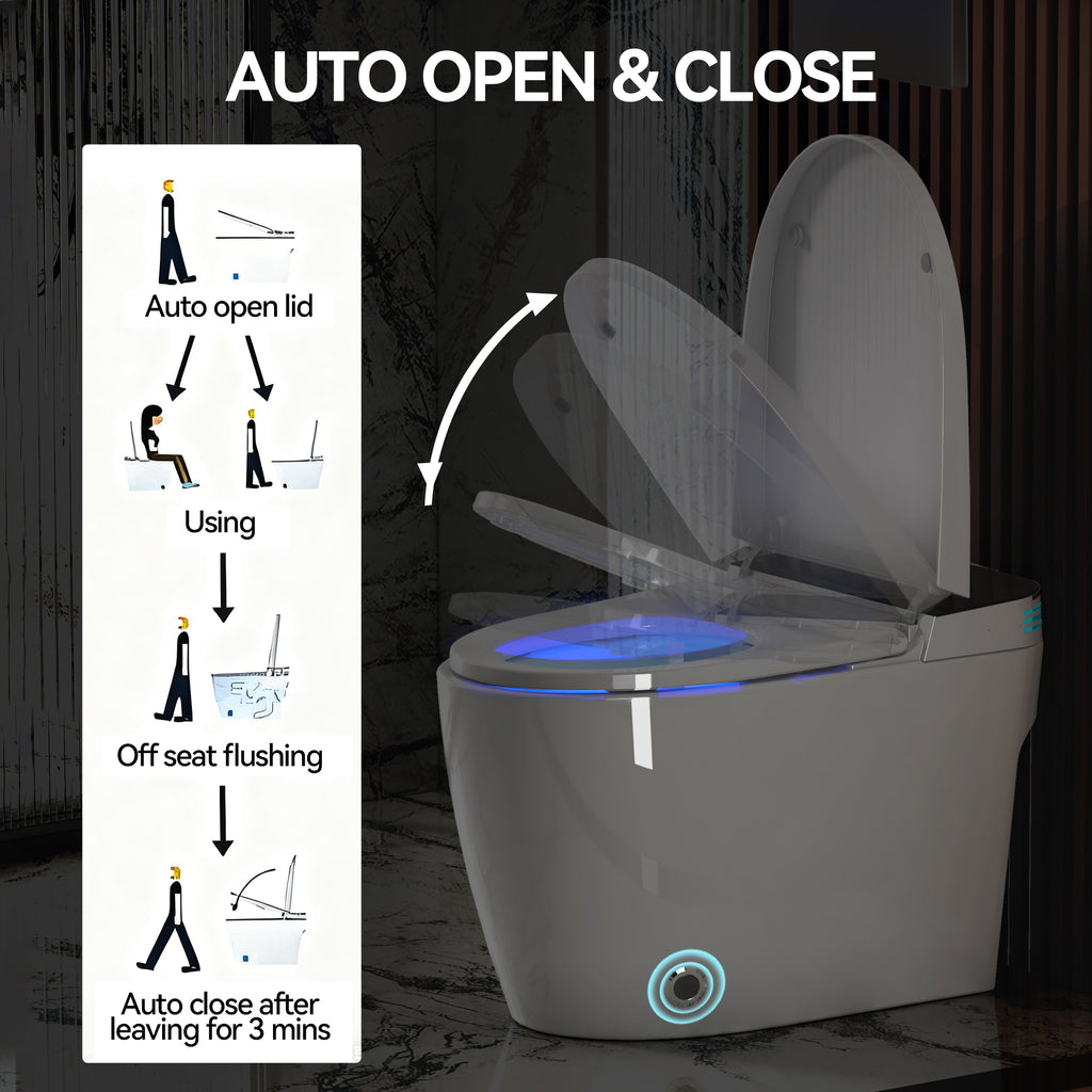 Smart Toilets With Heated Bidet Seat