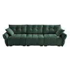 3-Seater Sofa Set with Pillows