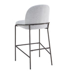 Galen Indoor Metal Upholstered Barstool
