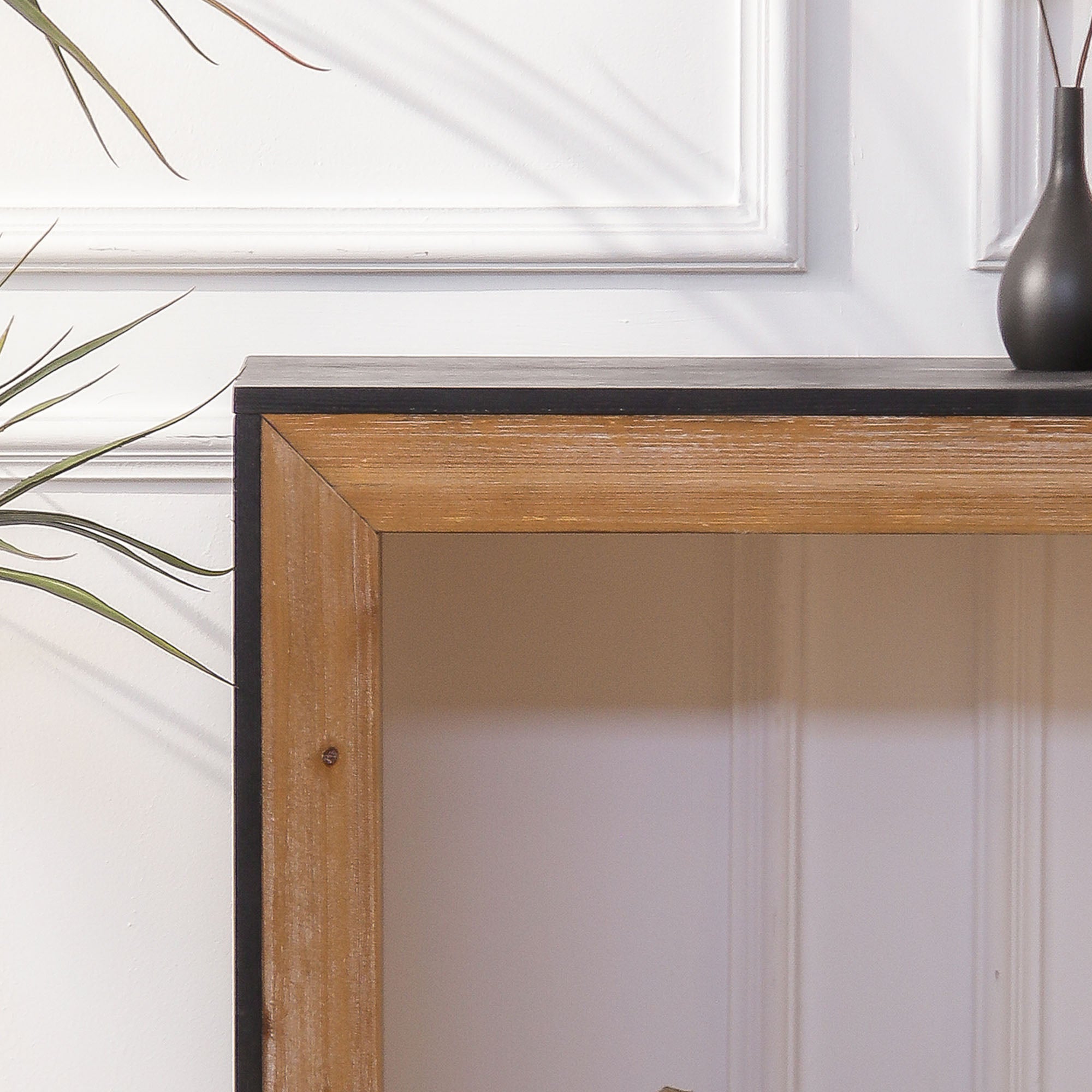 59in Modern Wood Console Table