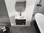 24'' Wall-Mounted Bathroom Vanity