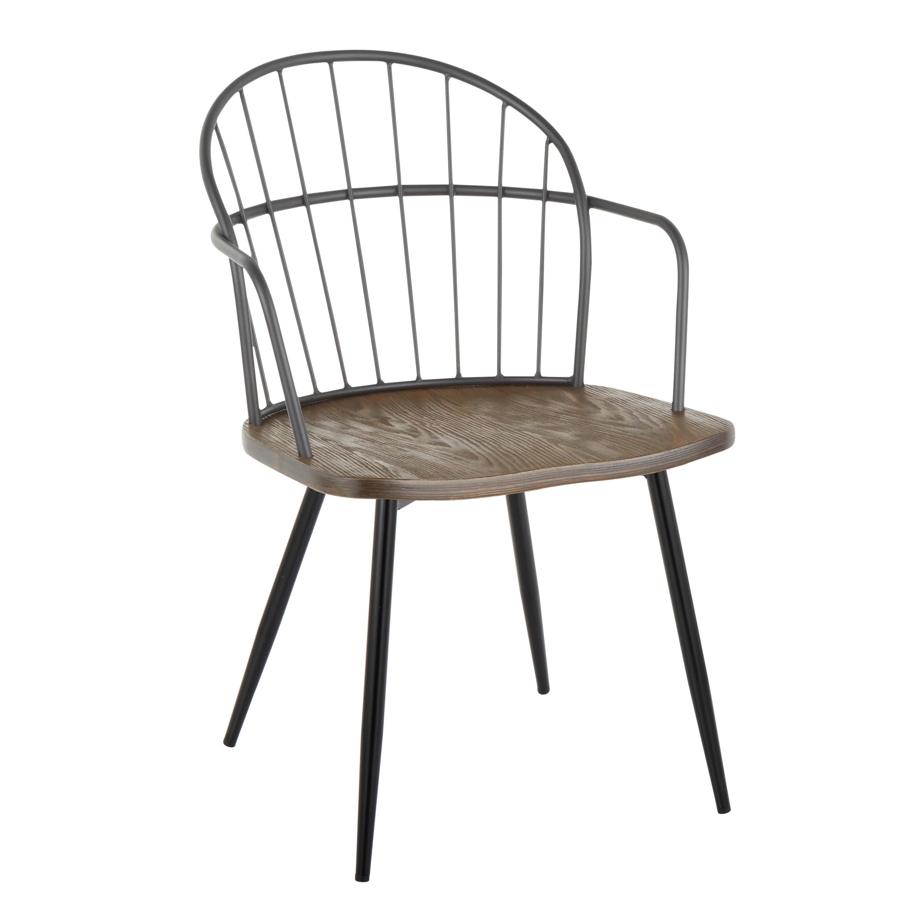 Arm Chair in Dark Walnut