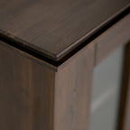 Artisan 53 Inch Wide Solid Wood Tall TV Stand