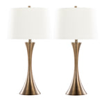 29" Contemporary Metal Table Lamp