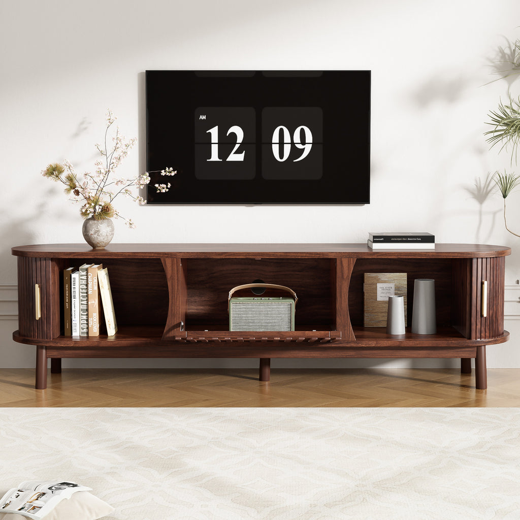 Modern Farmhouse TV Stand for 75" TVs