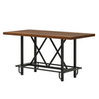 63" Counter Height Dining Table for 6
