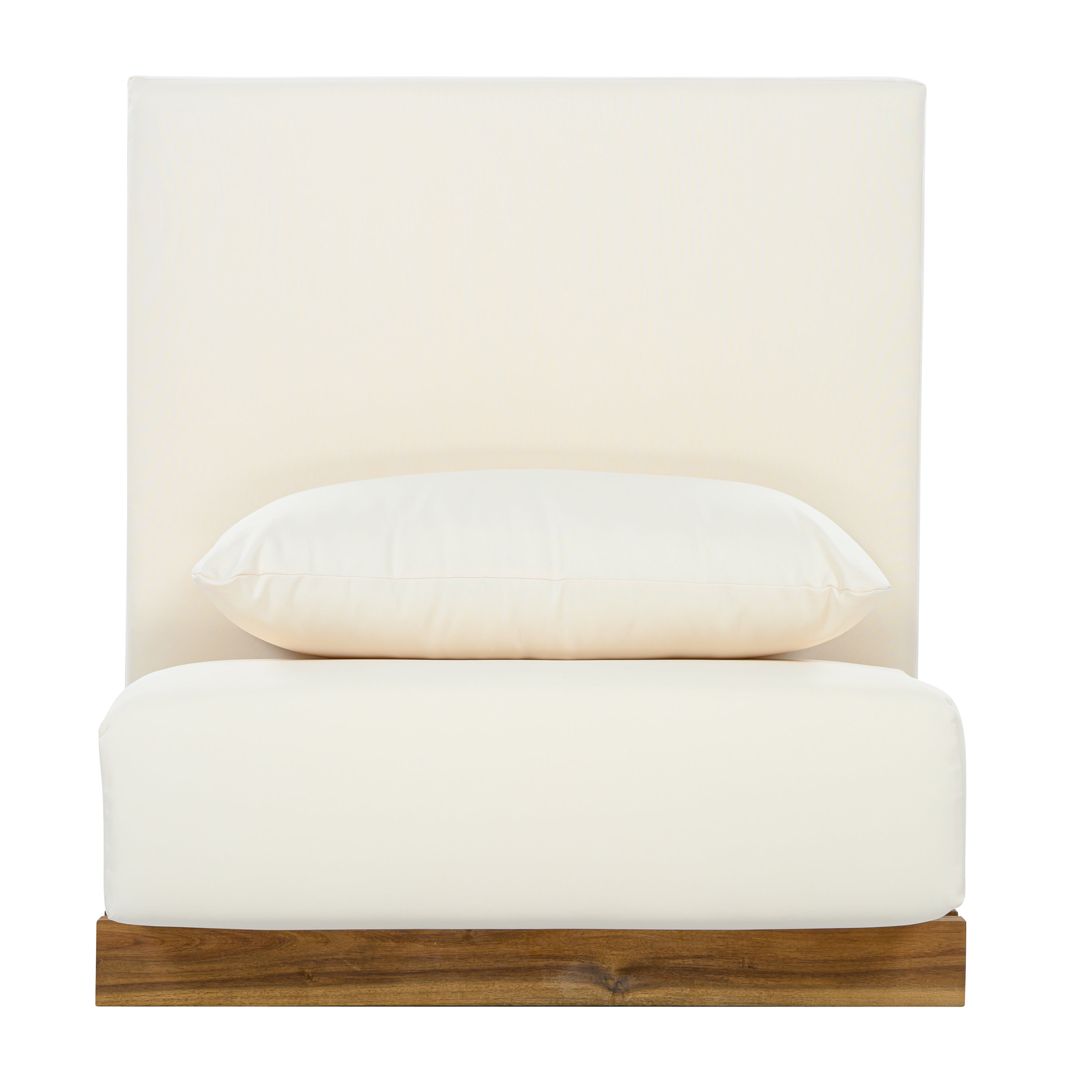 Oversized Outdoor 2-Piece Chat Set with Club Chair and Side Table