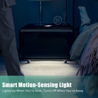 Modern Smart Side Table with Built-in Fridge