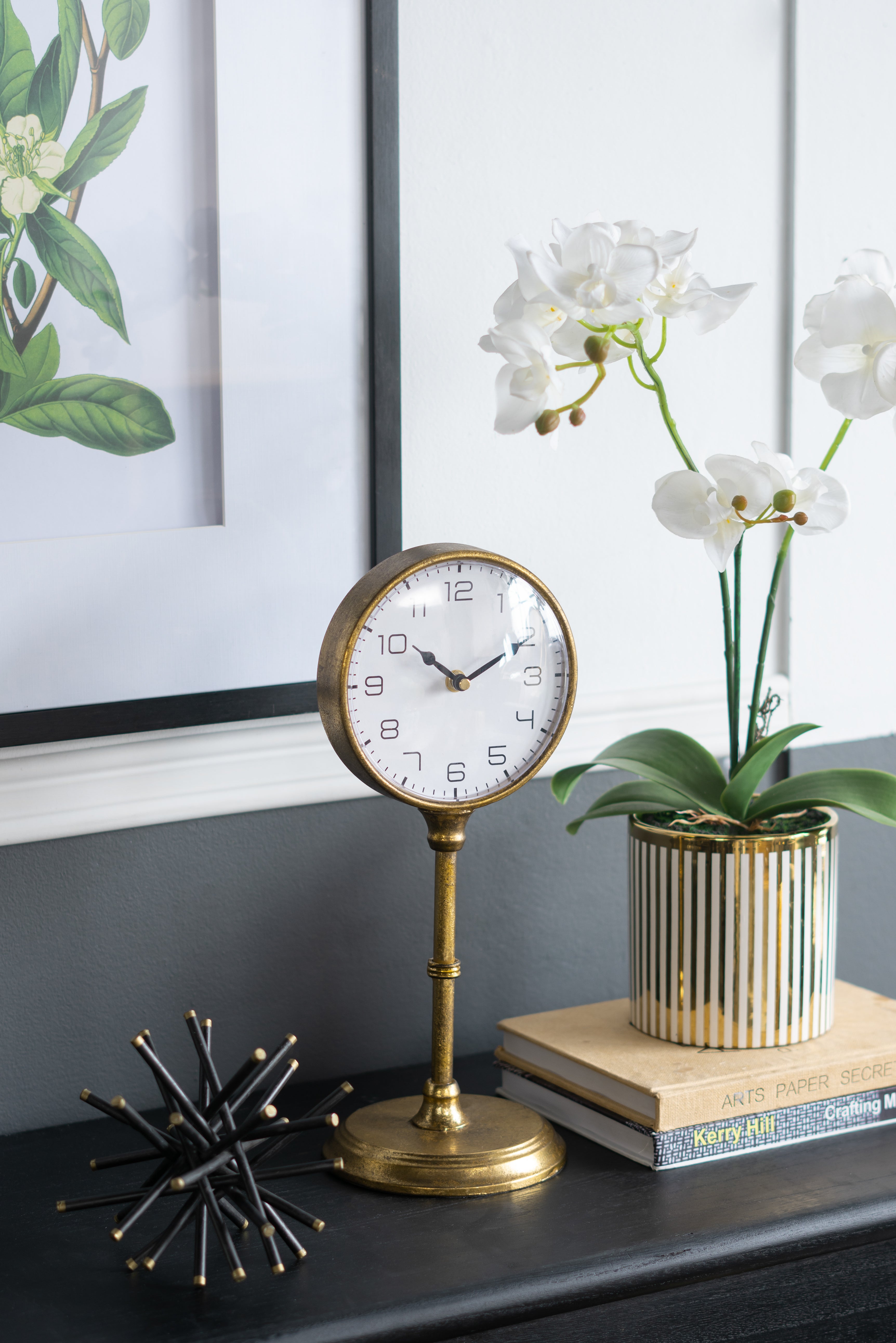 Vintage Inspired Decorative Table Clock
